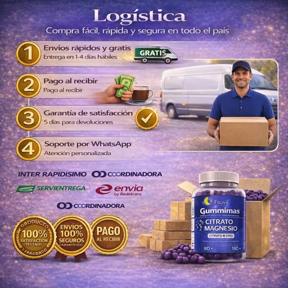 CITRATO MAGNESIO GOMITAS X60 UND