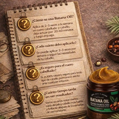 Mascarilla Capilar de Aceite Crudo de Batana y Romero (60 ml)