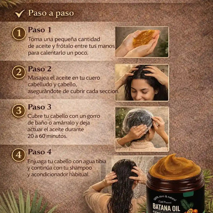 Mascarilla Capilar de Aceite Crudo de Batana y Romero (60 ml)