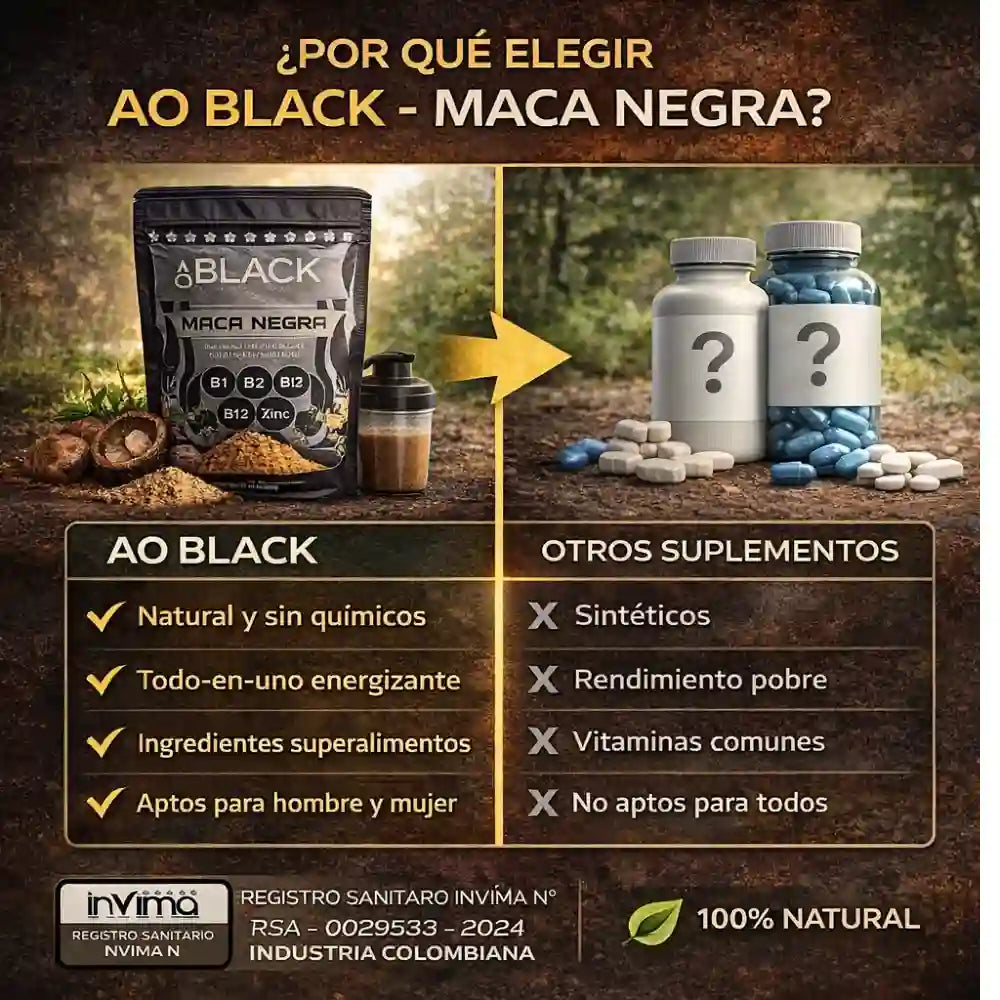 AO BLACK (MACA NEGRA)
