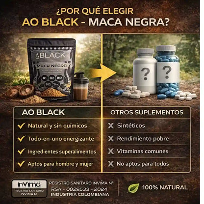 AO BLACK (MACA NEGRA)