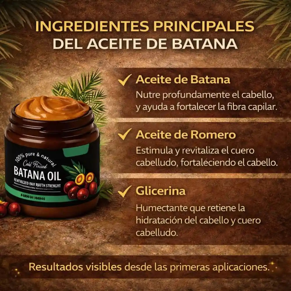 Mascarilla Capilar de Aceite Crudo de Batana y Romero (60 ml)