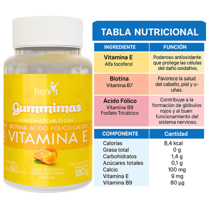 VITAMINA E GOMAS X60 UND