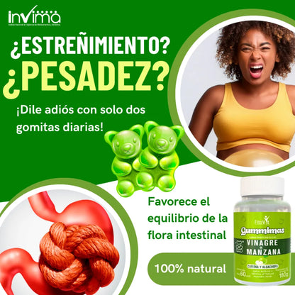 VINAGRE DEMANZANA GOMITAS X60 UND