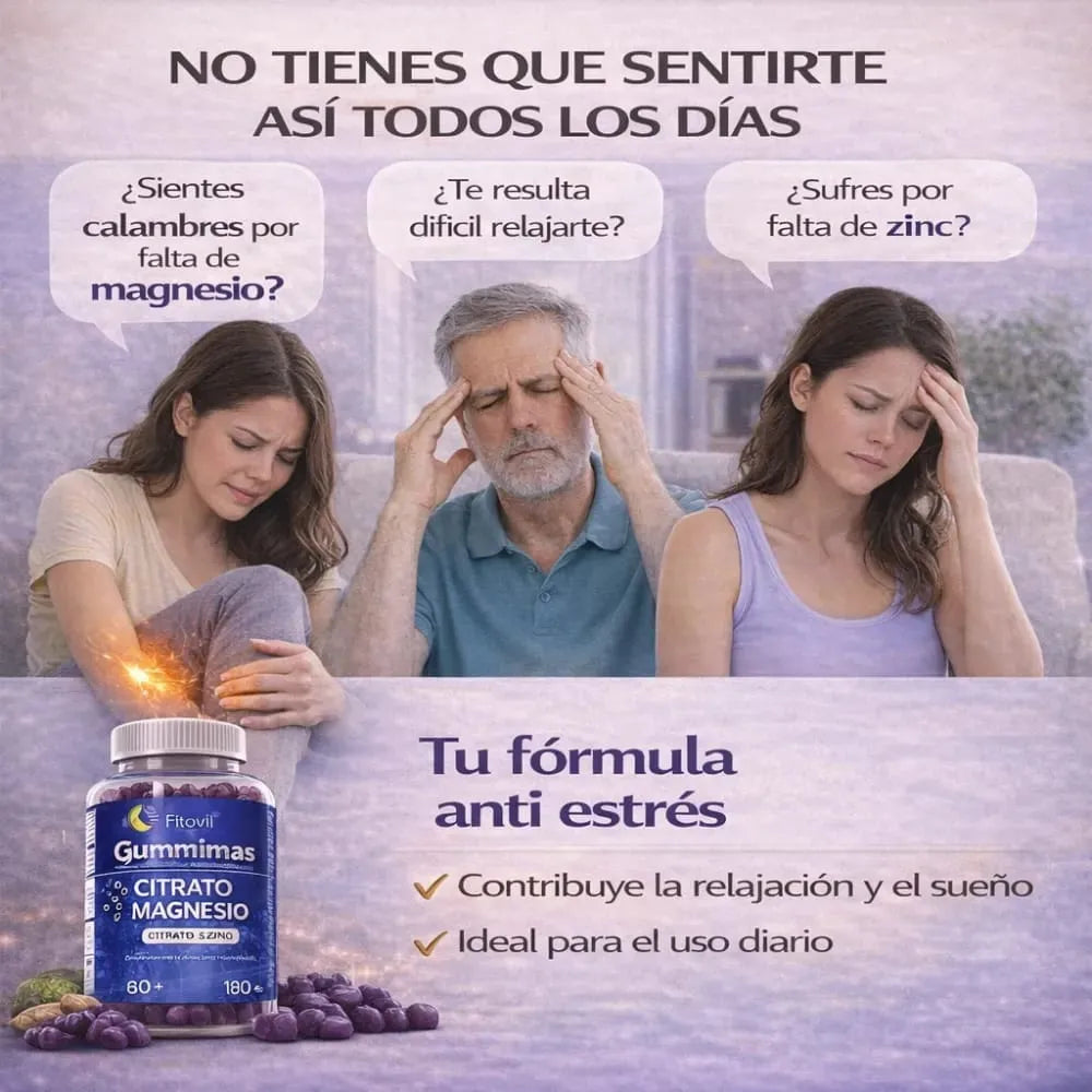 CITRATO MAGNESIO GOMITAS X60 UND