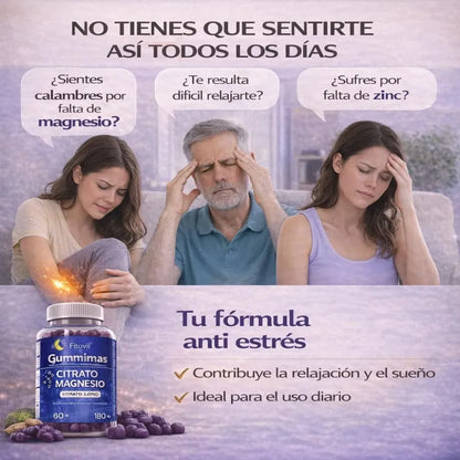 CITRATO MAGNESIO GOMITAS X60 UND