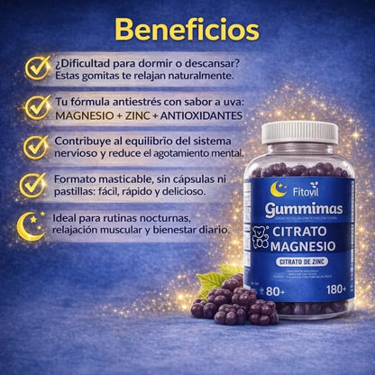 CITRATO MAGNESIO GOMITAS X60 UND