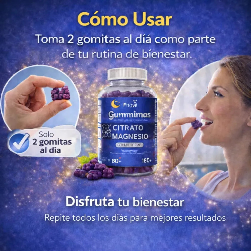 CITRATO MAGNESIO GOMITAS X60 UND