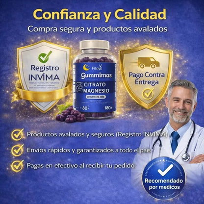 CITRATO MAGNESIO GOMITAS X60 UND