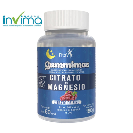 CITRATO MAGNESIO GOMITAS X60 UND