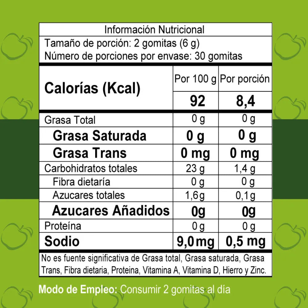 VINAGRE DEMANZANA GOMITAS X60 UND