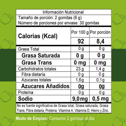 VINAGRE DEMANZANA GOMITAS X60 UND